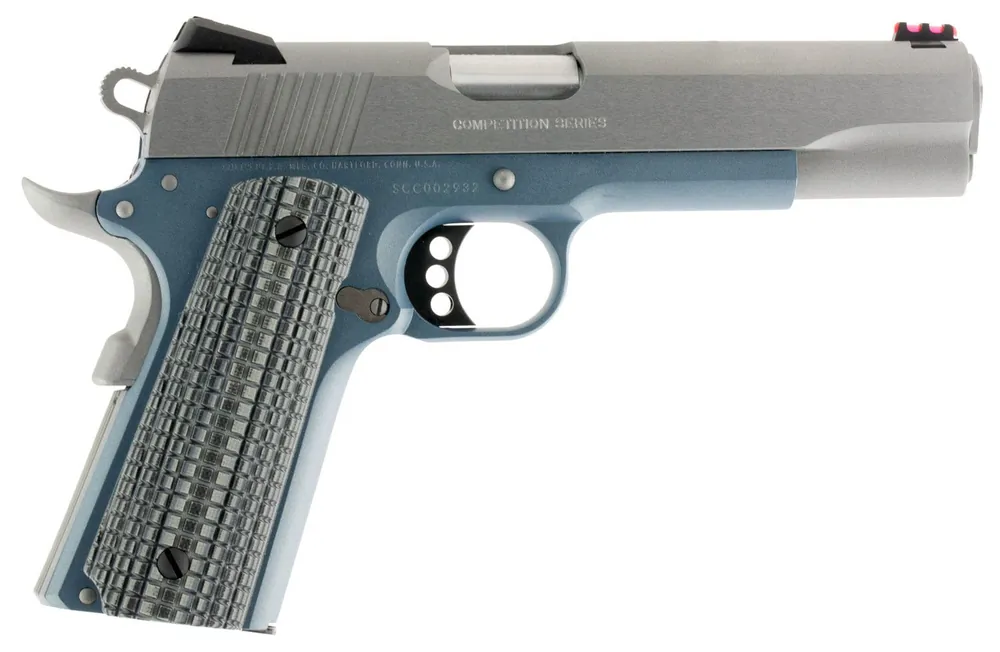 Colt Mfg 1911 Competition 45 ACP Pistol 5" Blue Titanium O1070CCSBT
