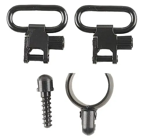 Uncle Mike‘s Magnum Band Swivel Set Black 1" Quick Detach Shotgun Autoloader 12 Gauge