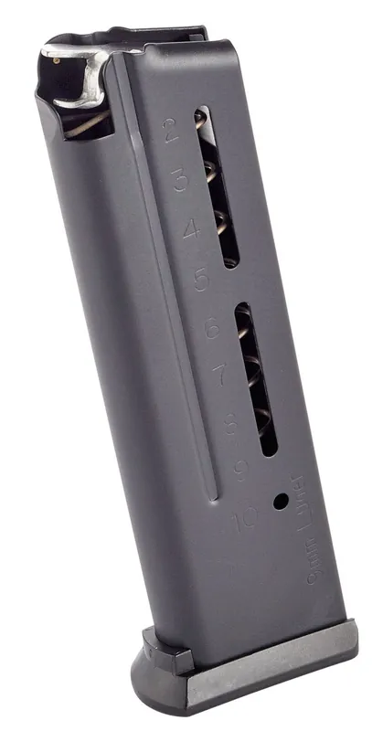 Wilson Combat ETM Black Detachable 10rd for 9mm Luger 1911 Elite Tactical