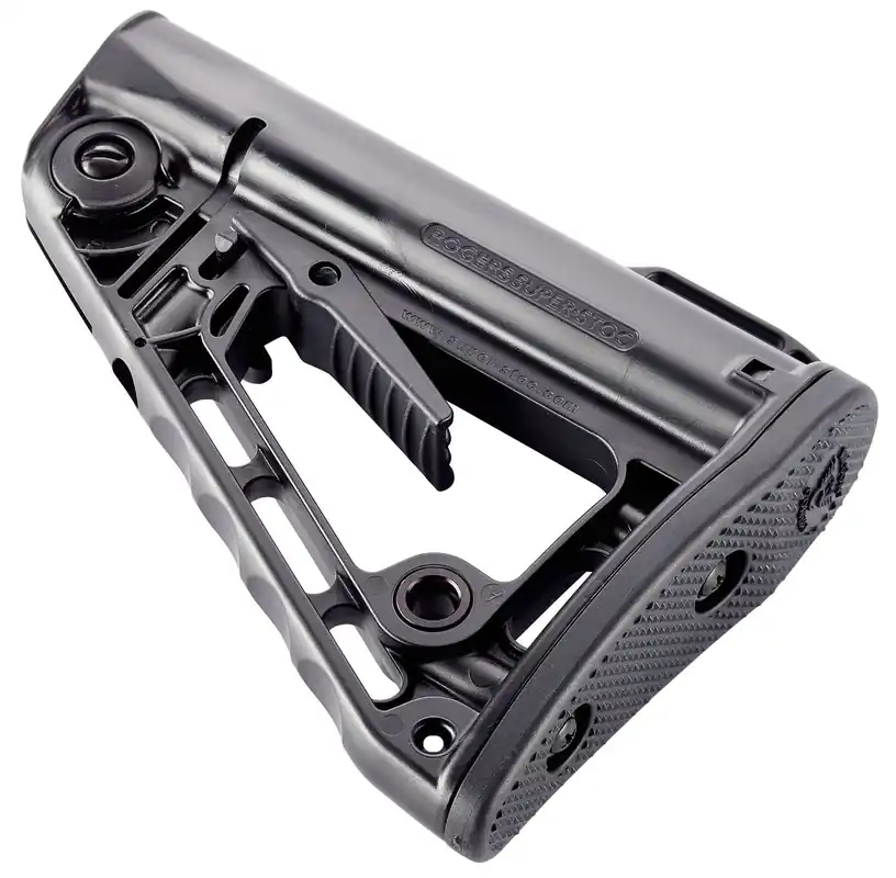 Wilson Combat Super-Stoc Carbine Buttstock Black Synthetic Collapsible for AR-15