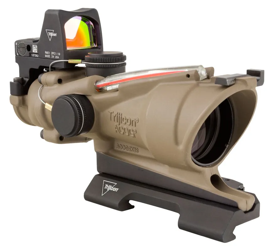 Trijicon ACOG ECOS Combo Flat Dark Earth 4x32mm