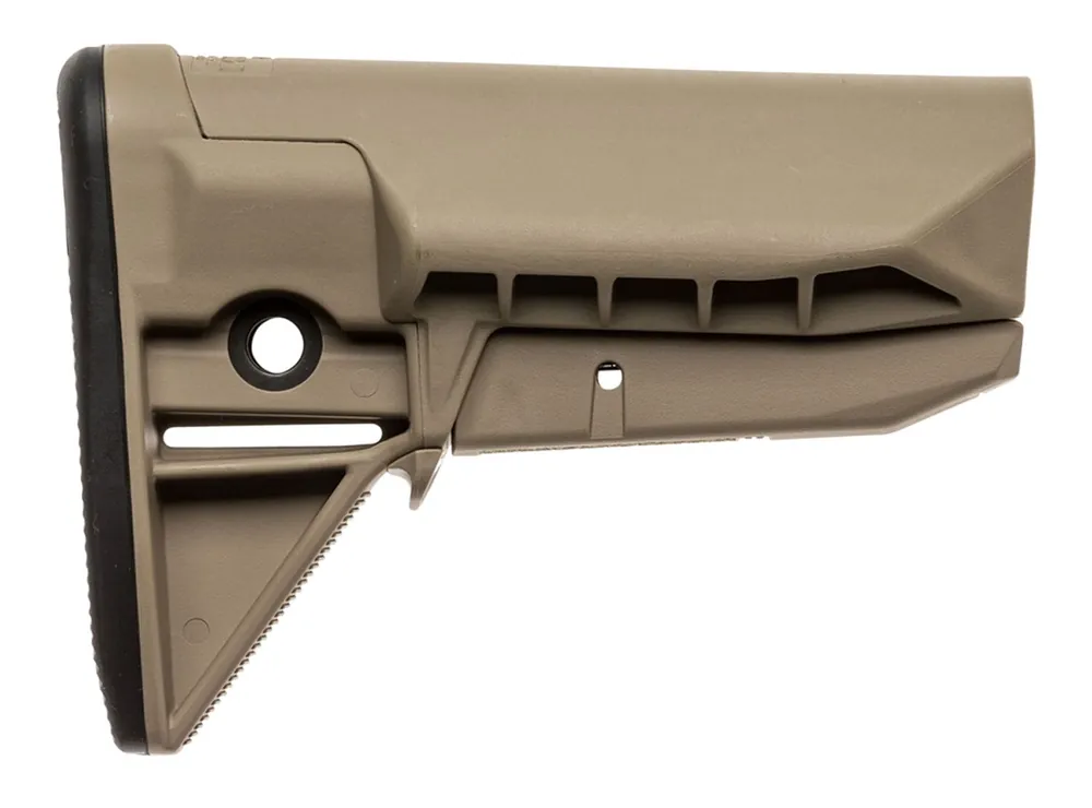 BCM BCMGunfighter Mod 0 Stock Assembly Flat Dark Earth Synthetic with SOPMOD Cheekweld for AR-15