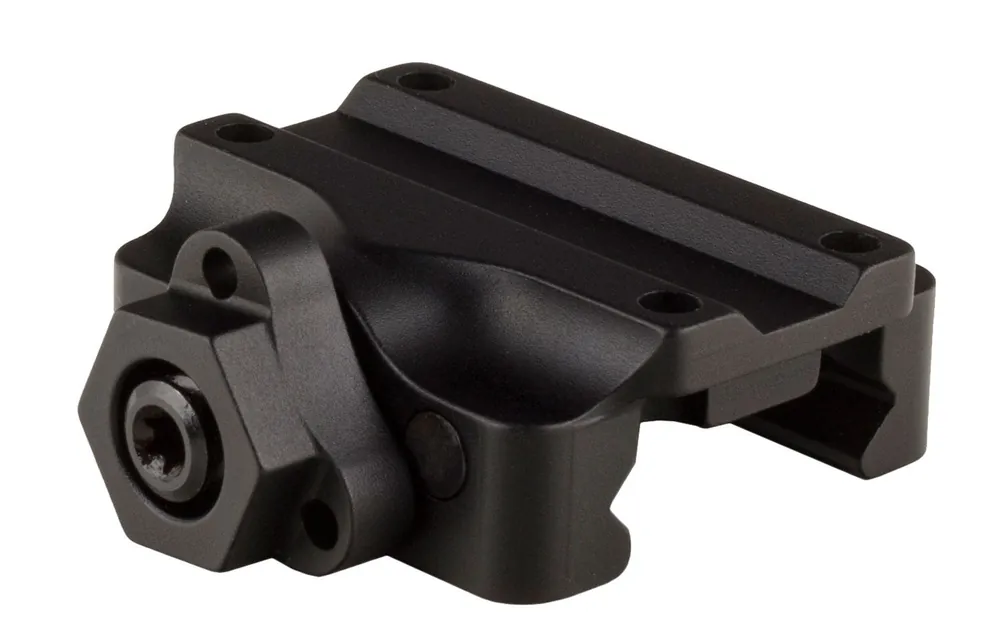 Trijicon Quick Release Mount For Trijicon MRO Low Profile Style Black Matte Anodized Finish