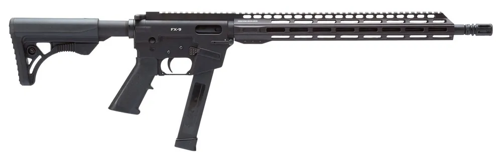 Freedom Ordnance FX-9 Carbine 9mm Luger Rifle 16" 33+1 Black FX9R16
