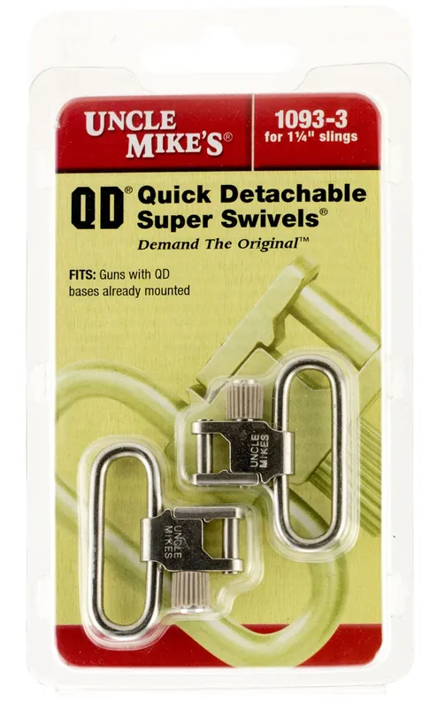 Uncle Mike‘s Super Swivel Nickel 1.25" Quick Detach