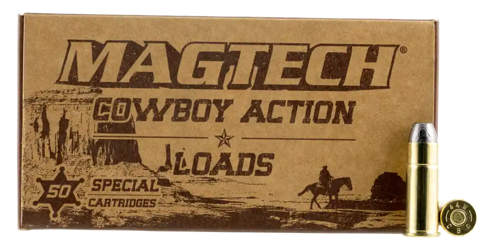 Magtech Cowboy Action 44-40 Win 200 gr Lead Flat Nose 50 Rounds