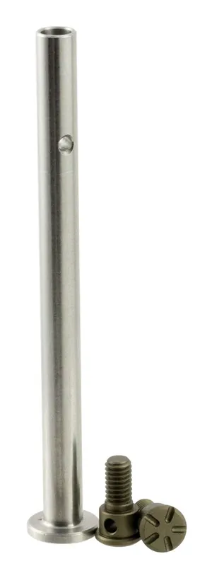 Strike Guide Rod Stainless Steel Rod with Flat Dark Earth 7075-T6 Aluminum End Caps for Glock Gen3