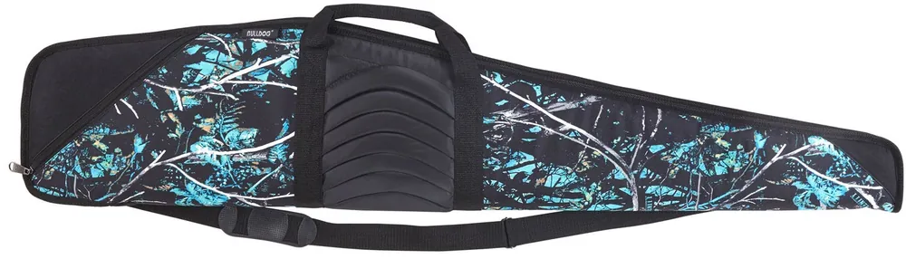 Bulldog Pinnacle Rifle Case 48 Muddy Girl Serenity Camo Water-Resistant Nylon"