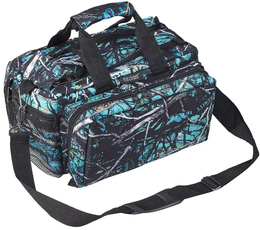 Bulldog Deluxe Range Bag Water Resistant Serenity Camo Nylon