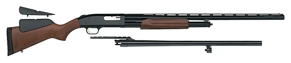 Mossberg 500 Field/Deer 12 GA Pump 24", 28" Barrels Blued