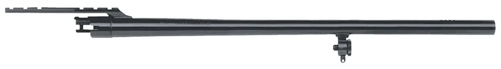 Mossberg Replacement Barrel 12 Gauge 24" 3" Blued Finish Steel Material Slug Style with Full Rifling, Porting & Cantilever Mount for Mossberg 500; Maverick 88