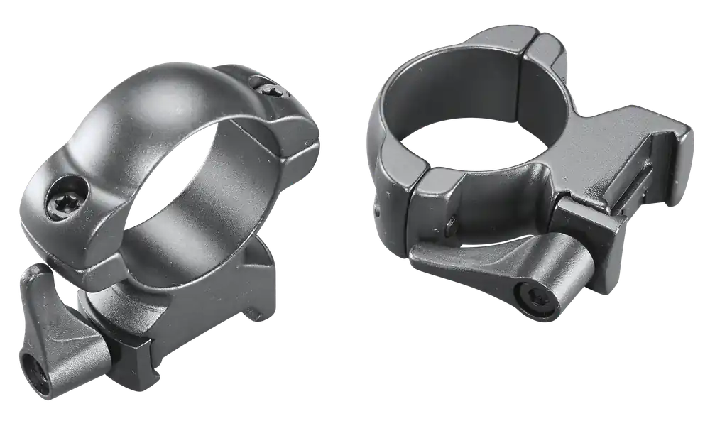 Weaver Mounts 49335 Lever Lok Scope Ring Set For Rifle High 30mm Tube Matte Black Steel