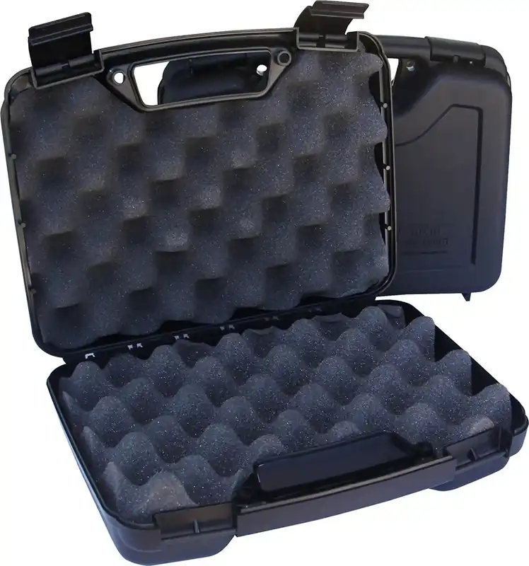MTM Case-Gard Single Handgun Case made of Polypropylene with Textured Black Finish