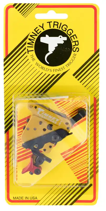 Timney Triggers Calvin Elite Custom 8 oz Draw Weight & Black/Gold Finish for Remington 700 Right