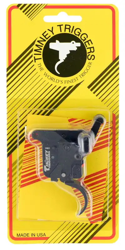Timney Triggers Featherweight Deluxe Curved Trigger with 3 lbs Draw Weight for Rem Model 7
