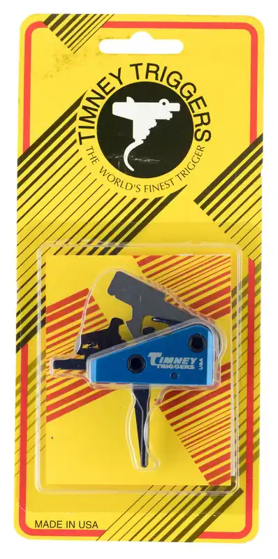 Timney Triggers Targa Long Trigger, Two-Stage Straight Trigger with 2 lbs Draw Weight for AR-Platform