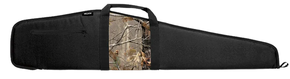 Bulldog Camo Panel 48 Scoped Rifle Black Nylon Case with Integrated Realtree AP Panel"