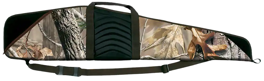 Bulldog Pinnacle Rifle Case 48 Realtree AP Nylon Case with Brown Trim"