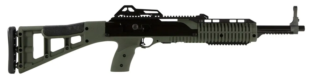 Hi-Point 4595TS Carbine 45 ACP 17.50" 9+1 Black OD Green All Weather Molded Stock OD Green Polymer Grip