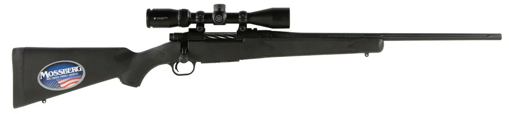 Mossberg 6.5 Creedmoor 5+1, 22" Barrel, Blued Metal, Black Stock, Vortex Scope