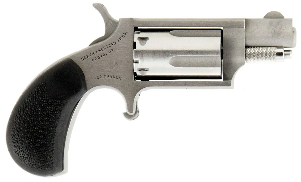 North American Arms Mini-Revolver Carry Combo 22 WMR 5 Shot Revolver 1.13" 22MSGRCHSS