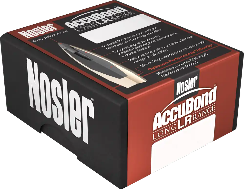 Nosler Trophy Grade Long Range 6.5 Creedmoor 129 gr AccuBond Long Range 20 Bx