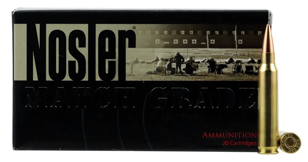 Nosler Match Grade RDF 223Rem 70gr HPBT 20rd