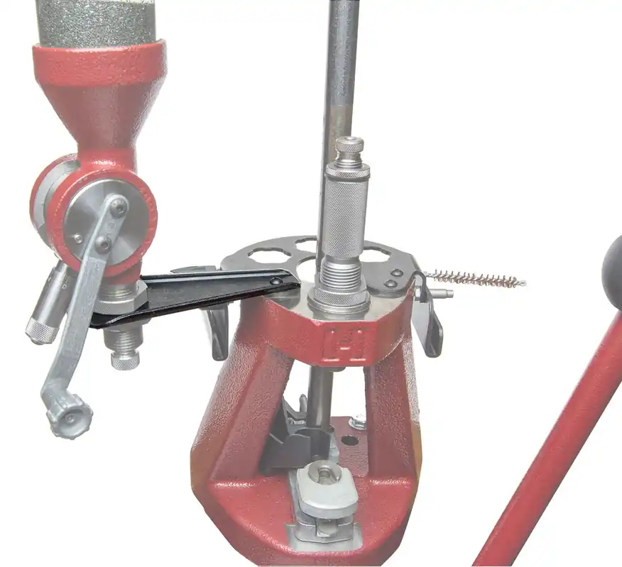 Hornady Iron Press Powder Measure Bracket Silver Metal