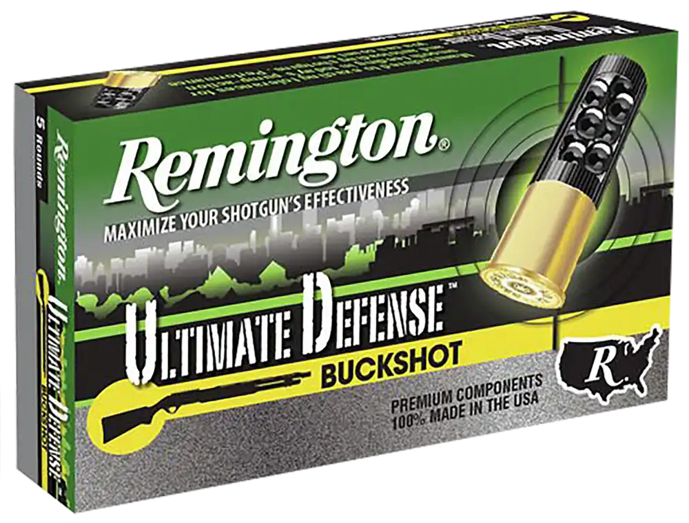 Remington Ultimate Defense 12ga 3" 41-Pellet 4Bk 5rd