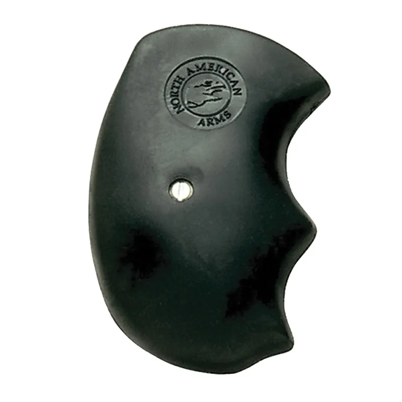 North American Arms Oversized Grip Black Rubber for NAA Pug, Black Widow, Magnum, The Earl