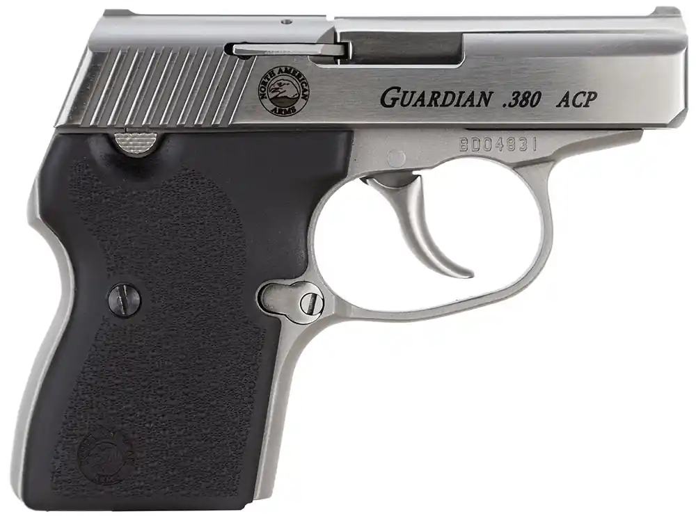 North American Arms Guardian 380 ACP Caliber 2.50" Barrel, 6+1, Stainless Steel Finish