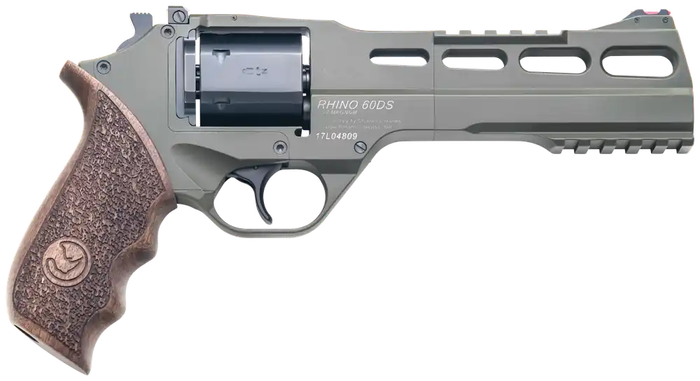 Chiappa Firearms Rhino 60DS 357 Mag Revolver 6" 6+1 Green Cerakote