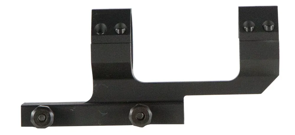 Aim Sports Cantilever Scope Mount/Ring Combo Black Anodized 30mm Tube Medium Rings Cantilever Mount 1.50" Mount Height Aluminum Rifle