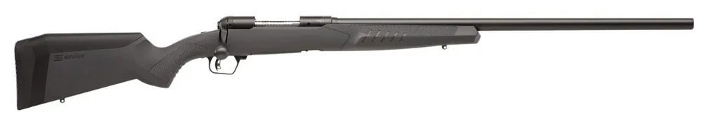 Savage 223 Rem 4+1, 26" Barrel, Black Metal, Gray RH AccuStock