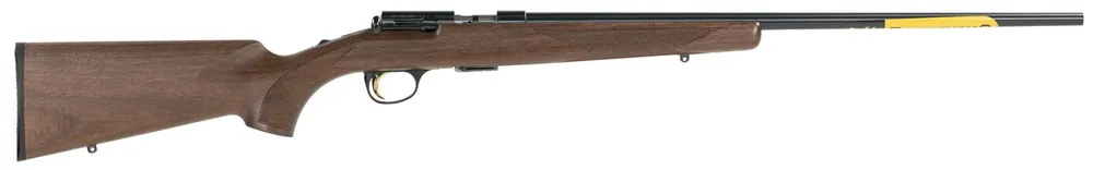 Browning 17 HMR Caliber with 10+1 Capacity, 22" Barrel, Polished Blued Metal Finish & Satin Black Walnut Stock Right Hand (Full Size)