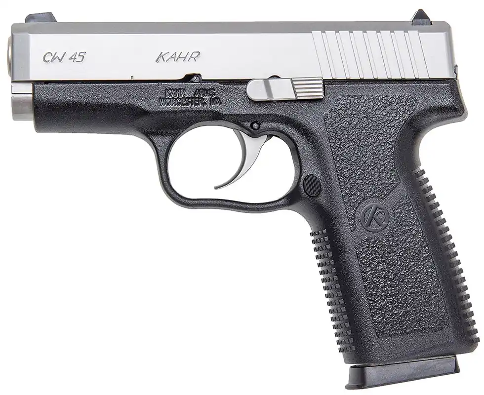 Kahr Arms CW 45 ACP Caliber 3.60" Barrel, 6+1 Capacity, Black Finish, Stainless Steel