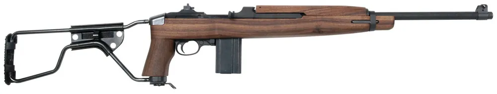 Auto-Ordnance M1 Carbine Paratrooper 30 Carbine 18" Barrel 15+1, Black Parkerized Metal Finish