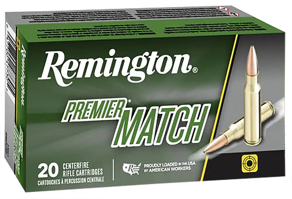 Remington Premier Match 223 Rem 77gr Sierra MatchKing Hollow Point 20rd