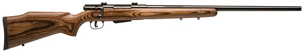 Savage Arms 25 Lightweight Varminter 223 Remington Rifle 24" Satin Brown Laminate 18526