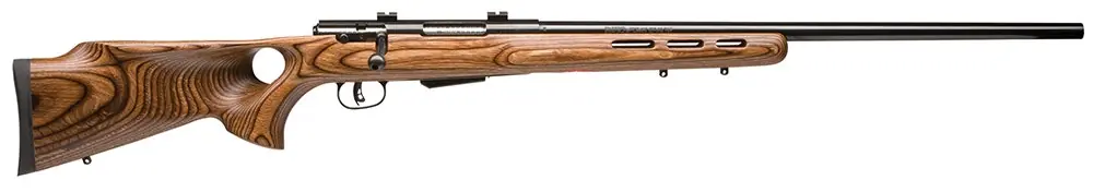 Savage 25 Lightweight Varminter-T 223 Remington Rifle 24" Brown Thumbhole Laminate 18528