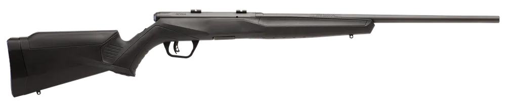 Savage B22 22 WMR 10+1, 21", Blued Metal, Black Synthetic Stock, Left Hand