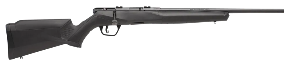 Savage B17F 17 HMR 10+1, 18", Blued Metal, Black Synthetic Stock, Right Hand