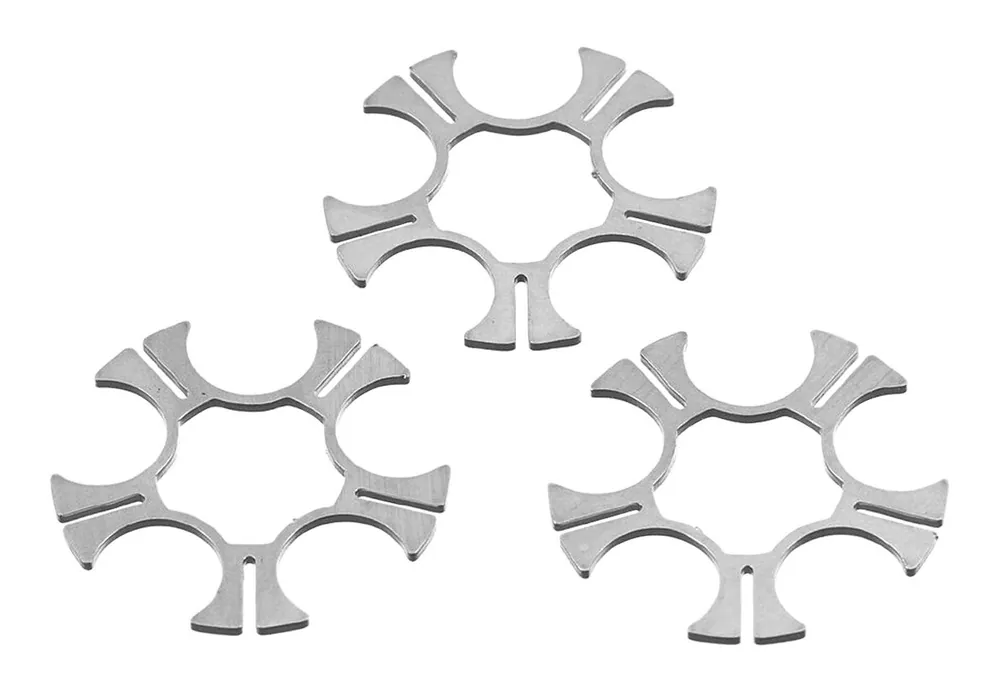 Ruger Moon Clips Stainless Steel 5rds for 9mm Luger Ruger SP101 3 Per Pack Magazine