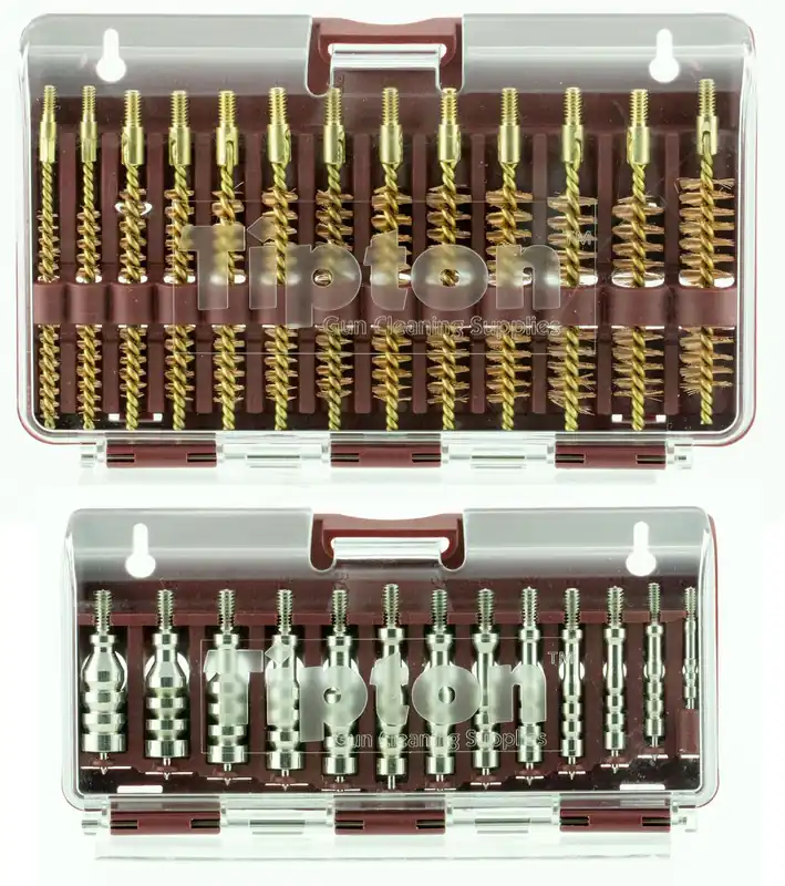 Tipton Jag & Brush Set 17-45 Cal 8-32 Thread 26 Pieces"