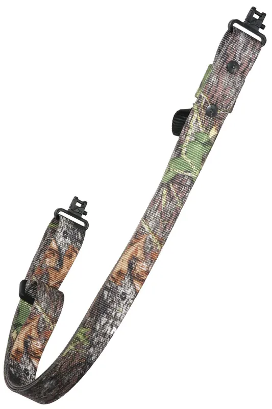 Outdoor Connection Original Super-Sling 2+ 1.25" W x 28"-37" L Adjustable Mossy Oak New Break-Up Nylon Webbing with Talon QD Swivels for Rifle/Shotgun