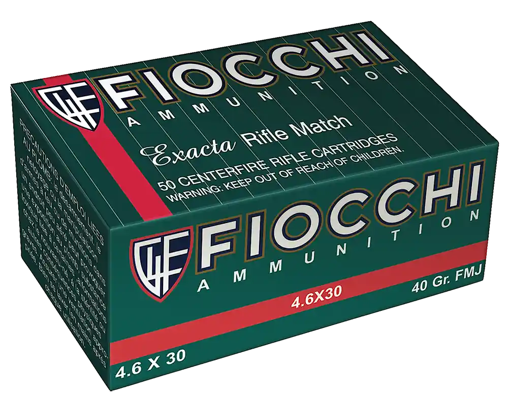 Fiocchi Training Dynamics 4.6x30mm H&K 40 gr Full Metal Jacket (FMJ) 50 Bx