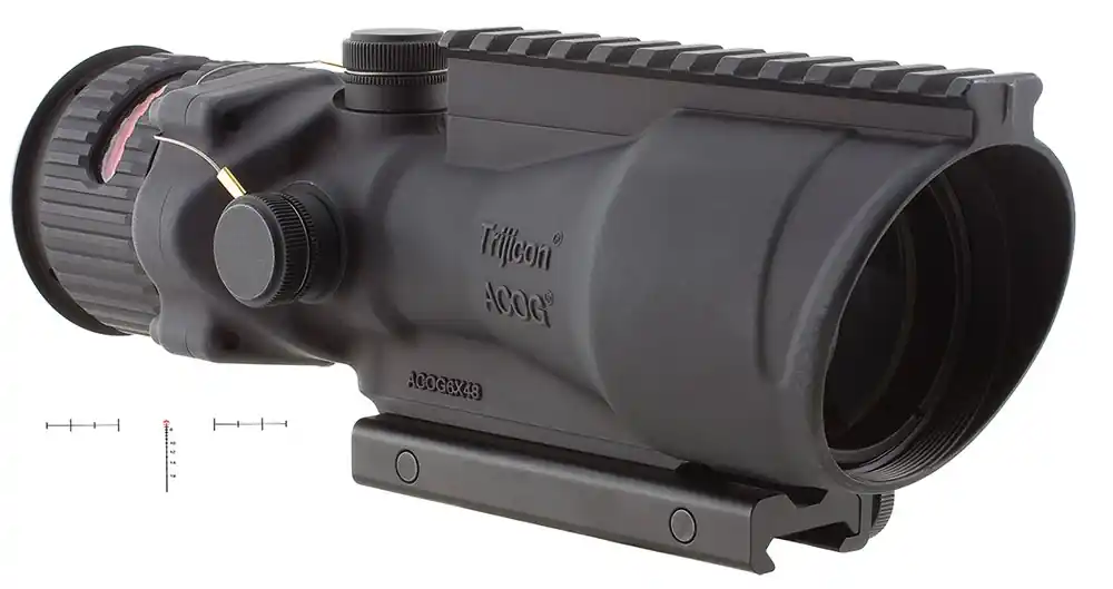 Trijicon ACOG Hardcoat Anodized 6x 48mm Illuminated Red