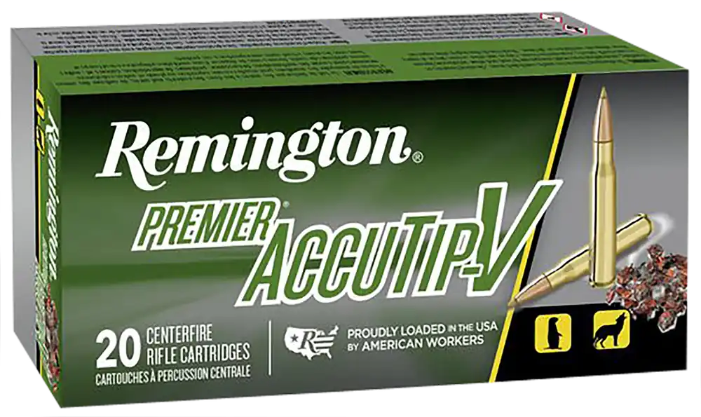 Remington Ammunition Premier 221 Rem Fireball 50 gr AccuTip-V Boat-Tail 20 Bx
