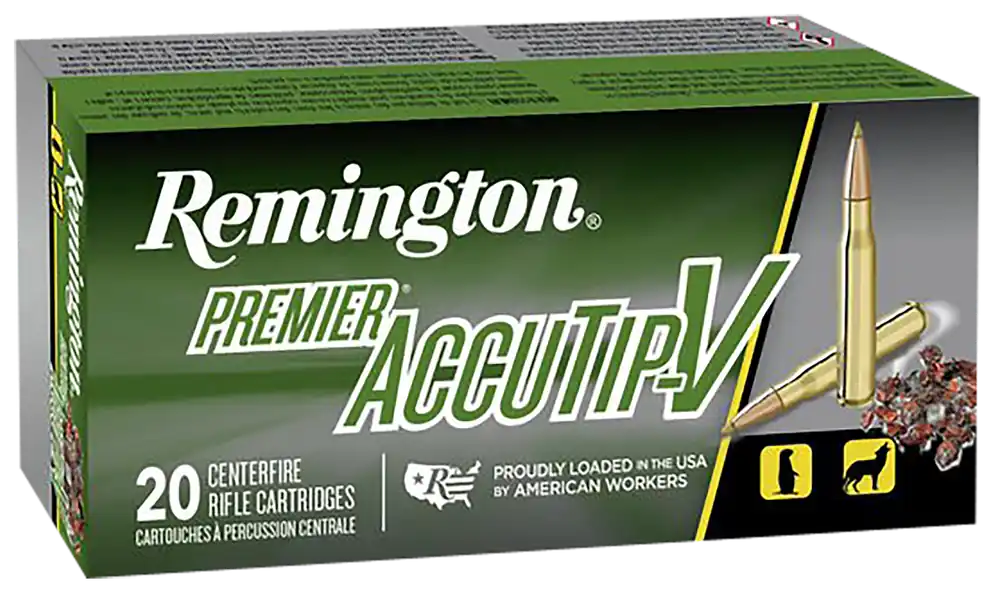 Remington Premier 223Rem 55gr AccuTip-V 20 Rounds 29192