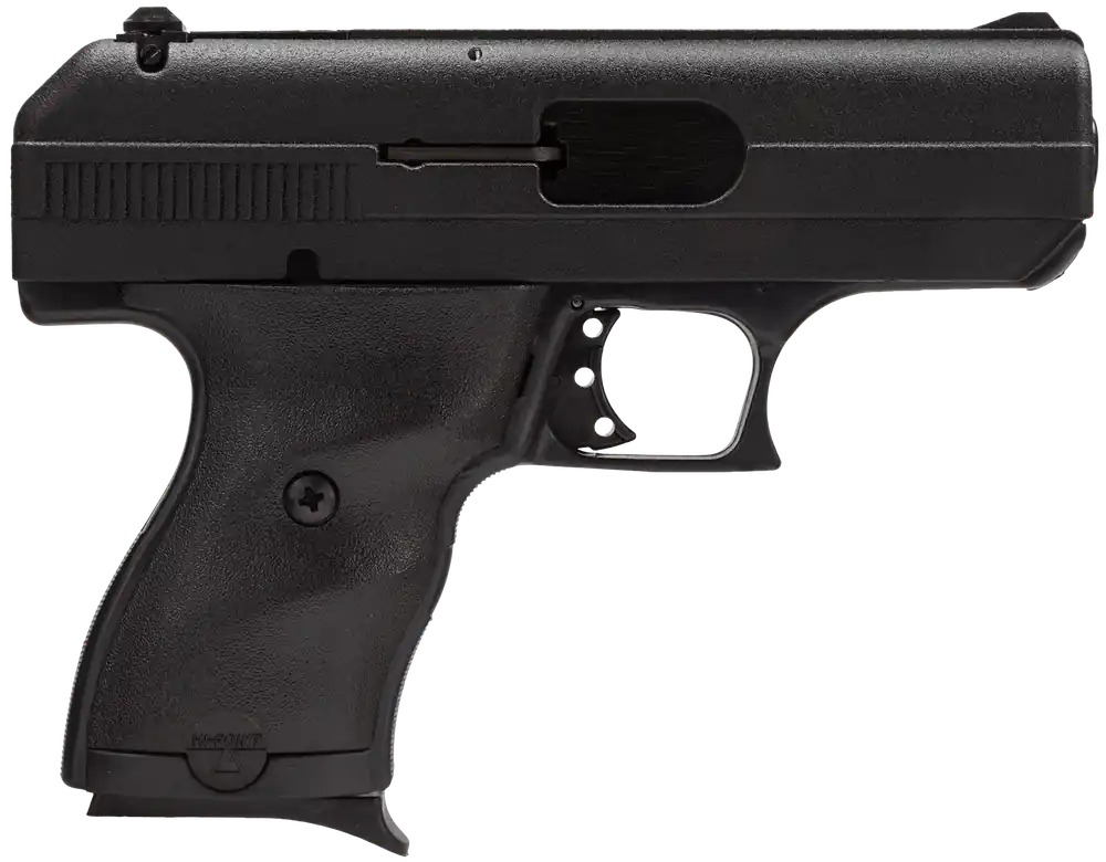 Hi-Point C9 9mm 8+1 3.50" Steel Barrel/Slide Polymer Frame Black Finish Adj Rear Sight Thumb/Mag Safety Galco holster 916G